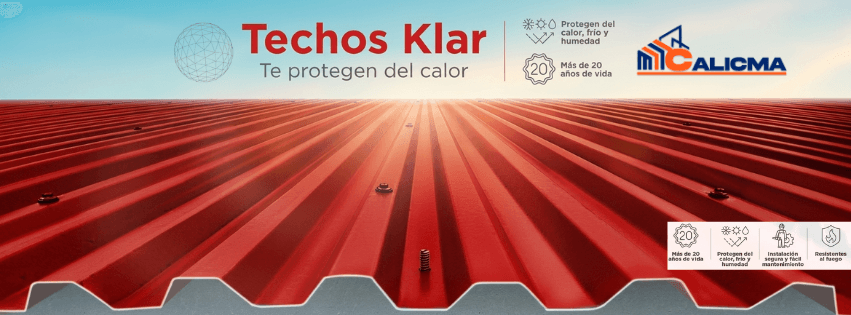 Láminas termoacústicas Klar para techos
